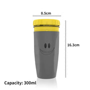 Portable Coffee Cup With Straw